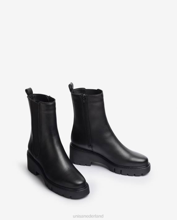 Unisa 02B0927 chelsea laars met ritssluiting vrouwen mode