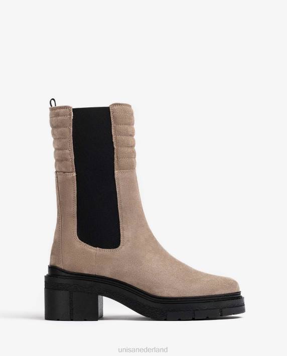 Unisa 02B0930 chelsea enkellaarzen met hoge schacht vrouwen mode