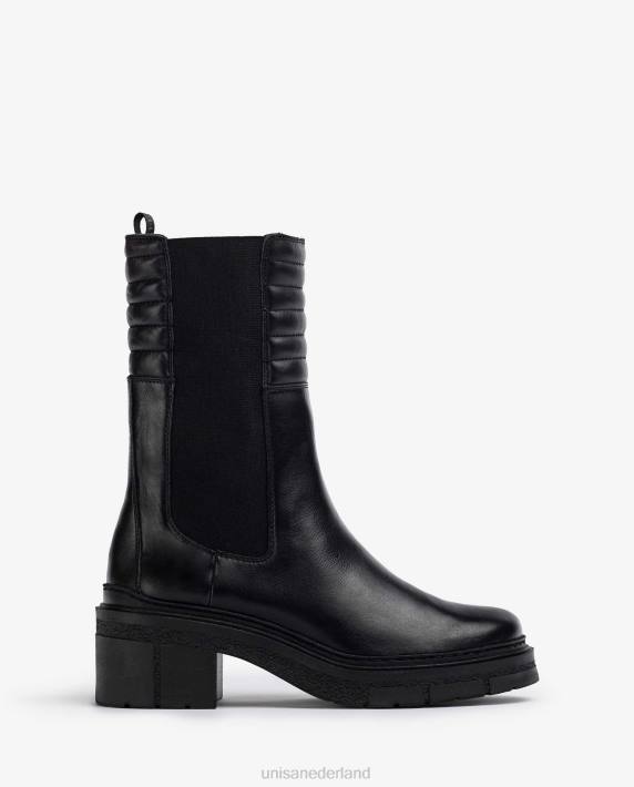 Unisa 02B0931 chelsea enkellaarzen met hoge schacht vrouwen bevallig