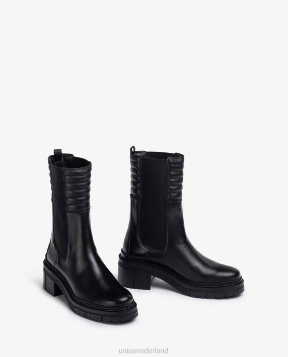 Unisa 02B0931 chelsea enkellaarzen met hoge schacht vrouwen bevallig