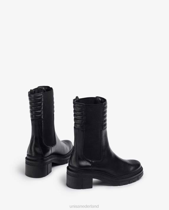 Unisa 02B0931 chelsea enkellaarzen met hoge schacht vrouwen bevallig