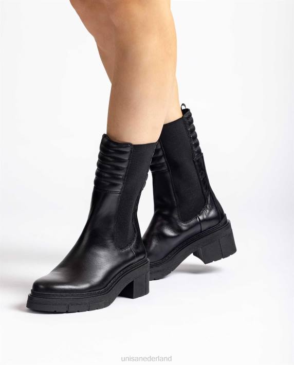 Unisa 02B0931 chelsea enkellaarzen met hoge schacht vrouwen bevallig