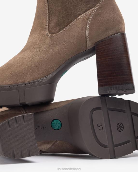 Unisa 02B0951 enkellaarsje met een hak en een trackplateau vrouwen mode