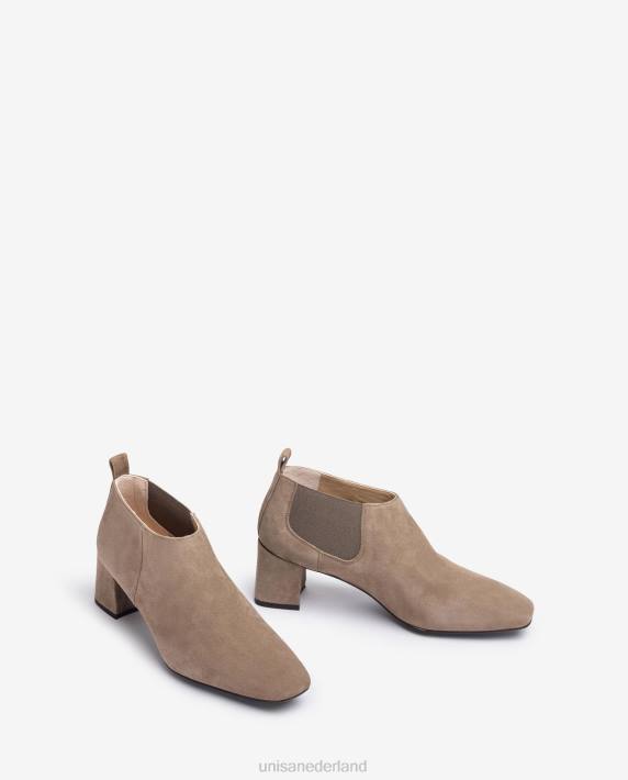 Unisa 02B0957 enkellaarsje met een inzetstuk aan de binnenkant vrouwen mode