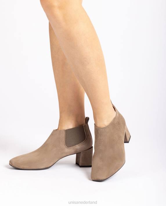 Unisa 02B0957 enkellaarsje met een inzetstuk aan de binnenkant vrouwen mode