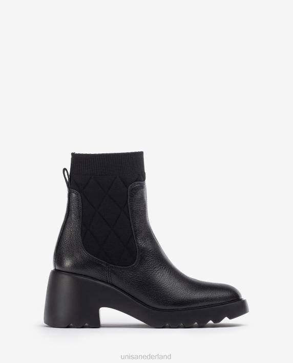 Unisa 02B0982 chelsea laars met een rubberen zool vrouwen mode