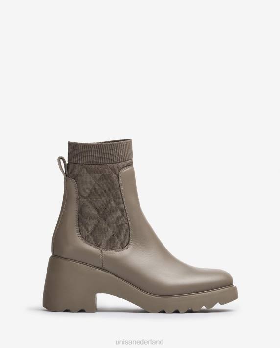 Unisa 02B0983 chelsea laars met een rubberen zool vrouwen mode