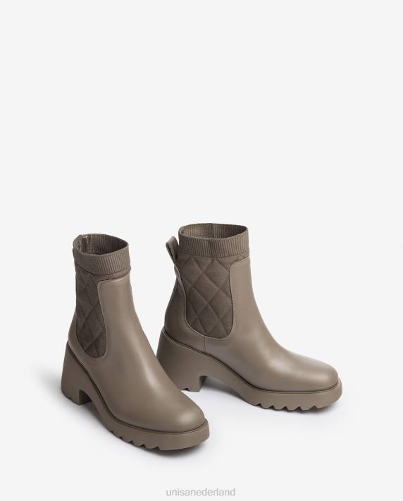 Unisa 02B0983 chelsea laars met een rubberen zool vrouwen mode