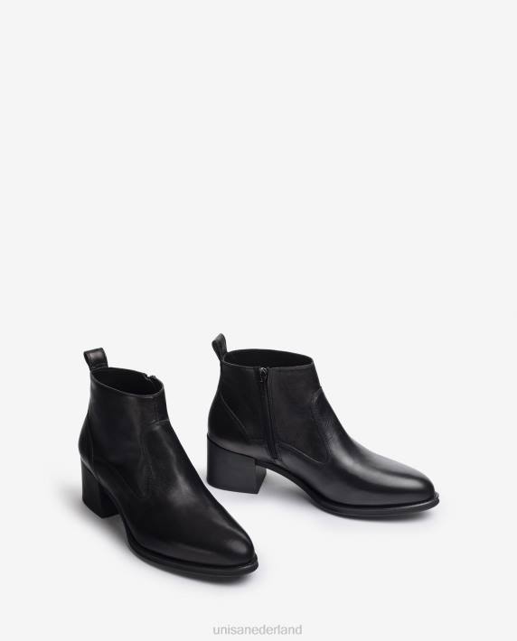 Unisa 02B0994 enkellaars met brede hak vrouwen mode