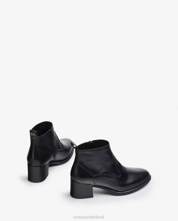 Unisa 02B0994 enkellaars met brede hak vrouwen mode