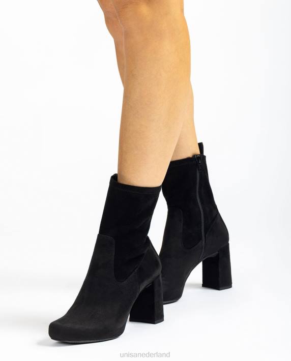 Unisa 02B0997 enkellaars met vierkante neus vrouwen mode