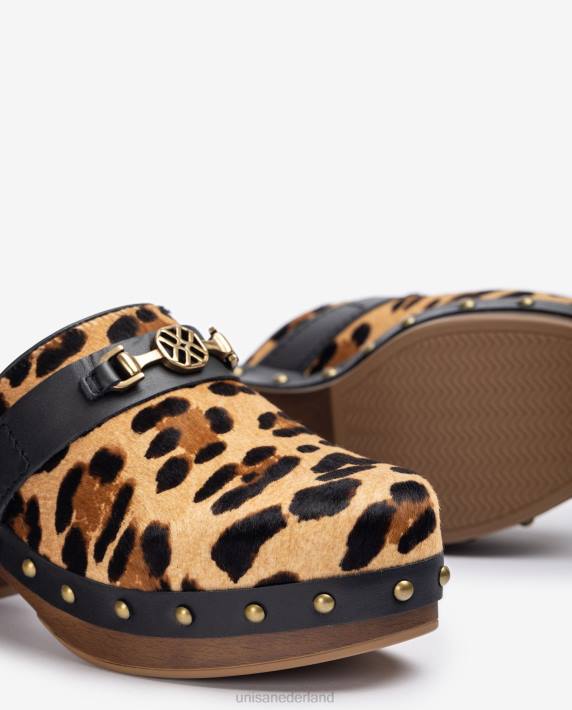 Unisa 02B0820 bedrukte klomp met een monogram vrouwen mode