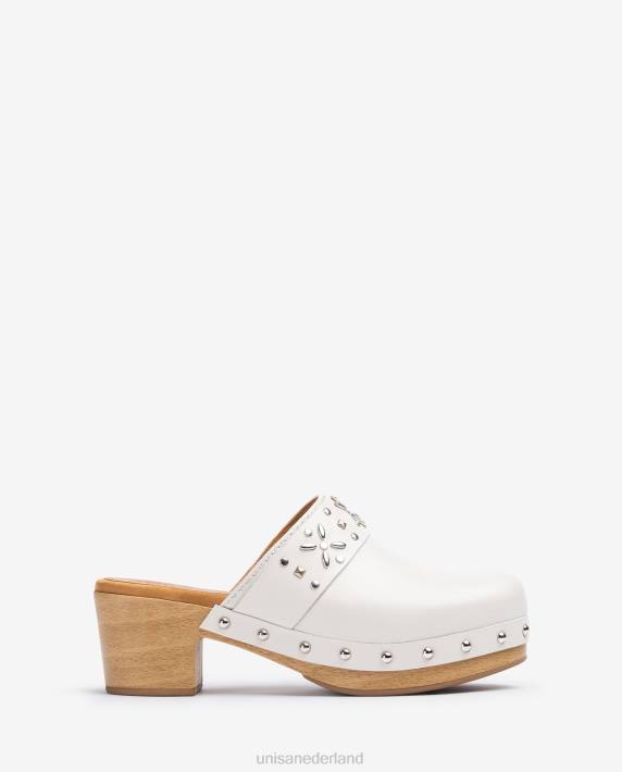 Unisa 02B0822 muilezel met noppen vrouwen wit