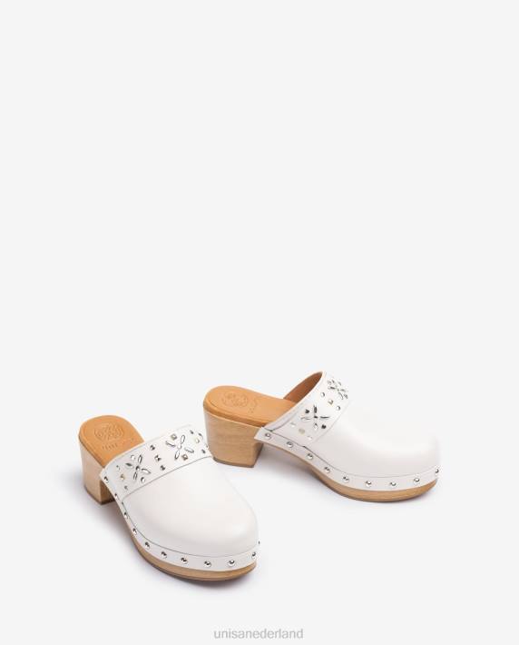 Unisa 02B0822 muilezel met noppen vrouwen wit
