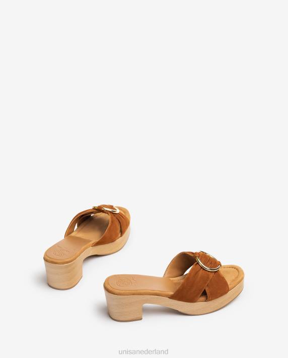 Unisa 02B0120 sandaal met kruisband vrouwen bevallig