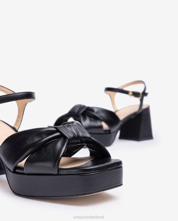 Unisa 02B0210 sandaal met hak en plateauzool vrouwen mode