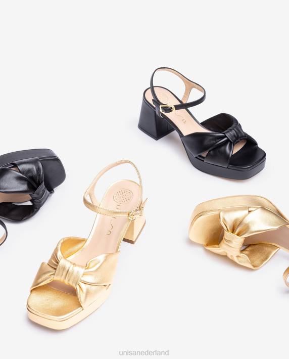 Unisa 02B0210 sandaal met hak en plateauzool vrouwen mode