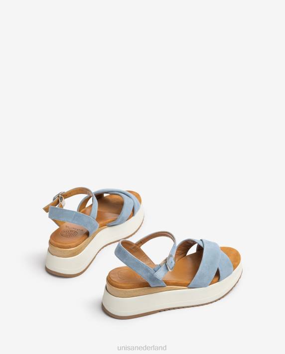 Unisa 02B0360 sandaal met zool in sneakerstijl vrouwen mode