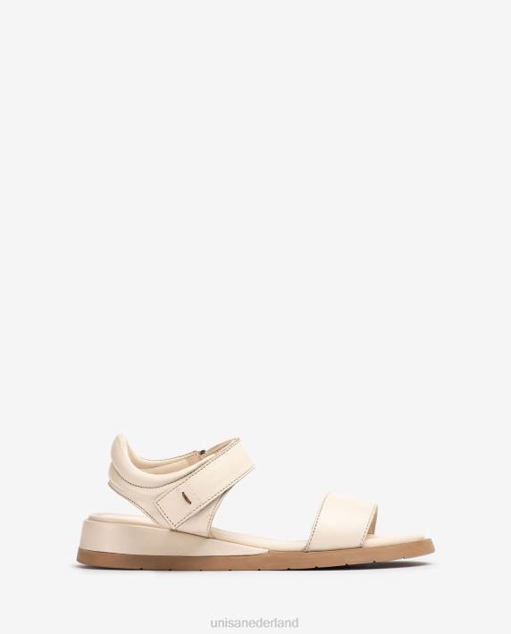 Unisa 02B0114 comfortabele leren sandaal vrouwen bruin