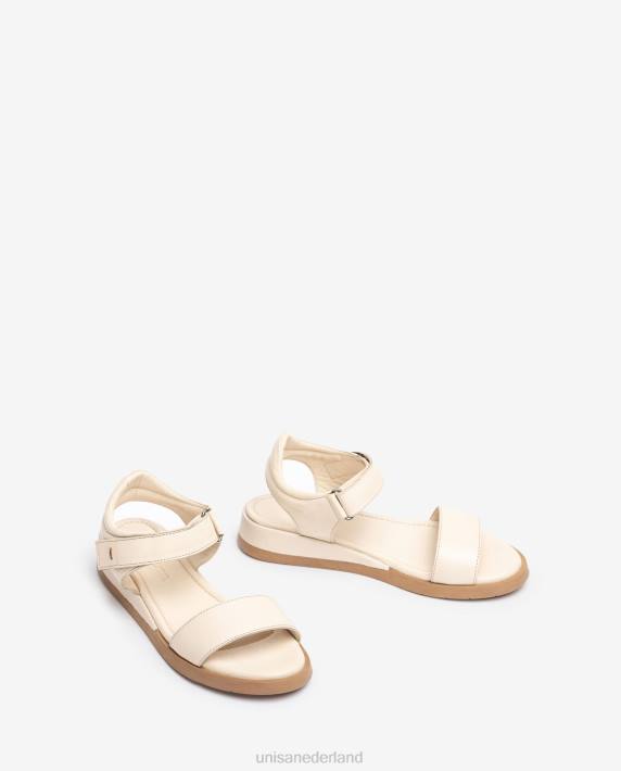 Unisa 02B0114 comfortabele leren sandaal vrouwen bruin