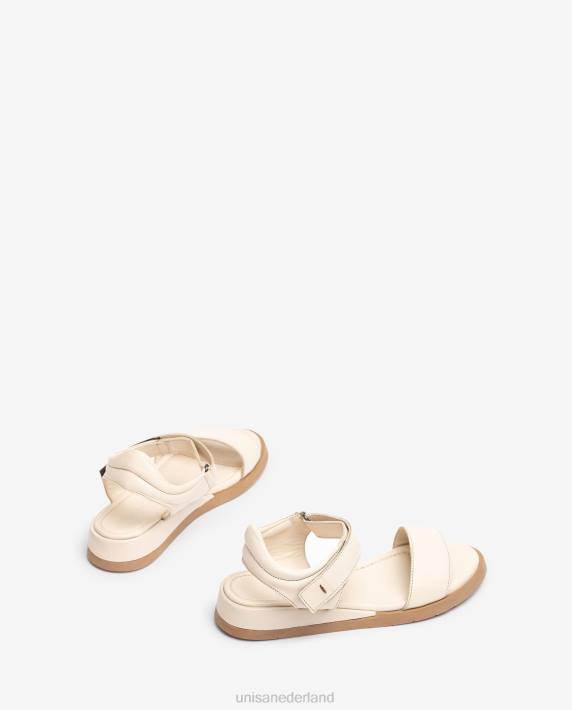 Unisa 02B0114 comfortabele leren sandaal vrouwen bruin