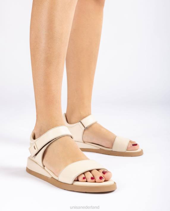 Unisa 02B0114 comfortabele leren sandaal vrouwen bruin