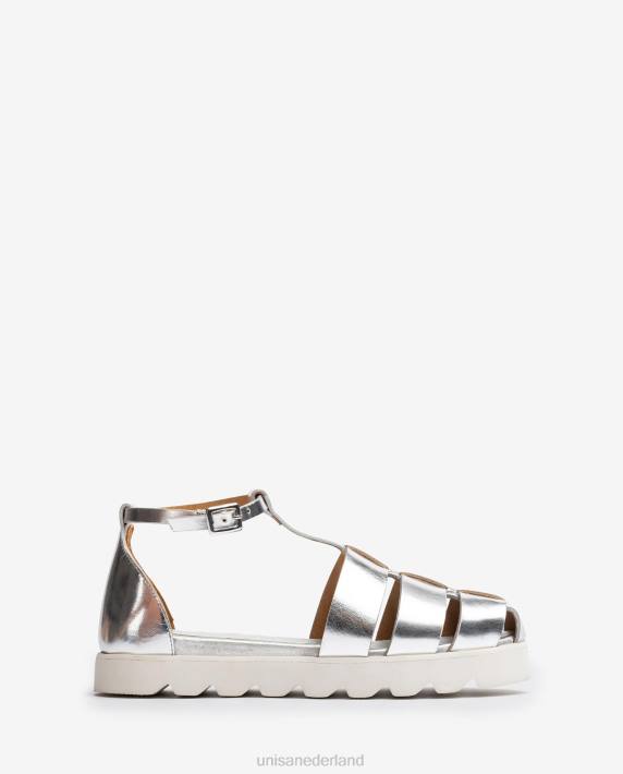 Unisa 02B0115 Jelly schoenen met metallic effect vrouwen mode