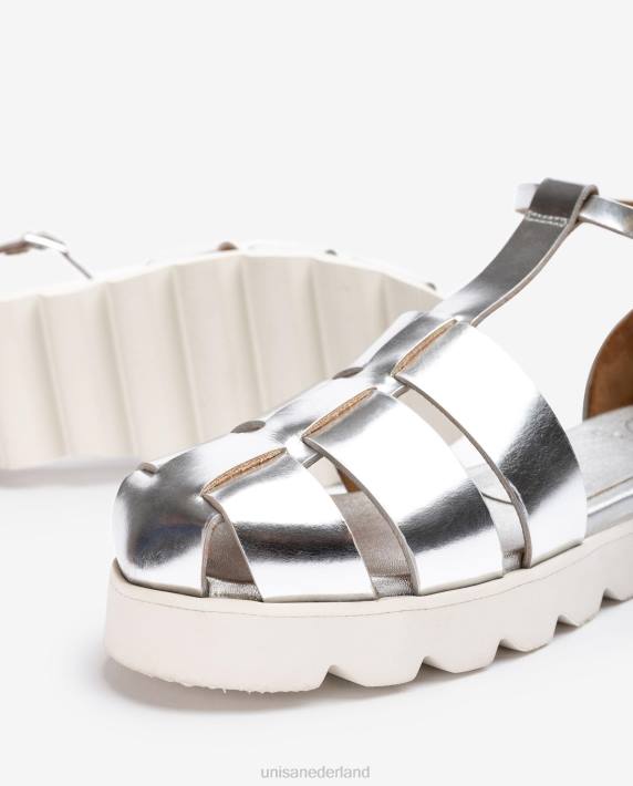 Unisa 02B0115 Jelly schoenen met metallic effect vrouwen mode