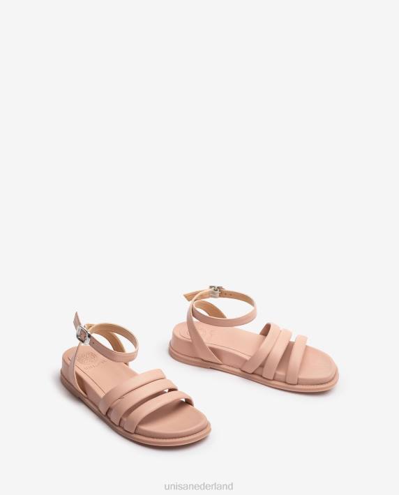 Unisa 02B0357 sandaal met bijpassende zool vrouwen roze