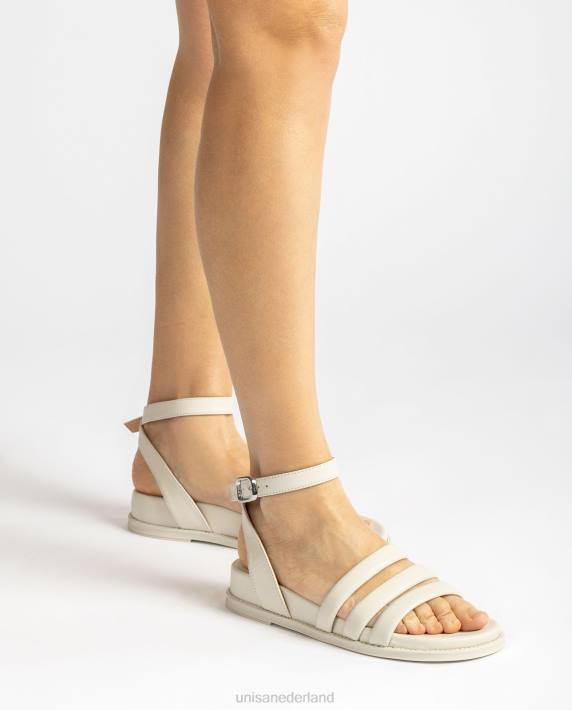 Unisa 02B0358 sandaal met bijpassende zool vrouwen wit