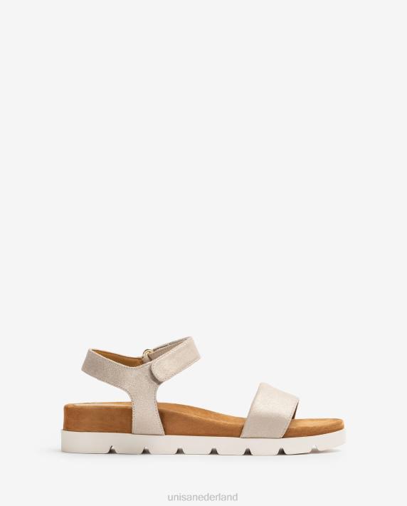 Unisa 02B0411 sandalen met klittenband vrouwen mode