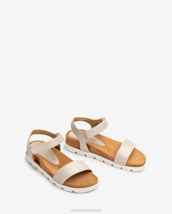Unisa 02B0411 sandalen met klittenband vrouwen mode