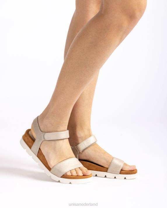 Unisa 02B0411 sandalen met klittenband vrouwen mode