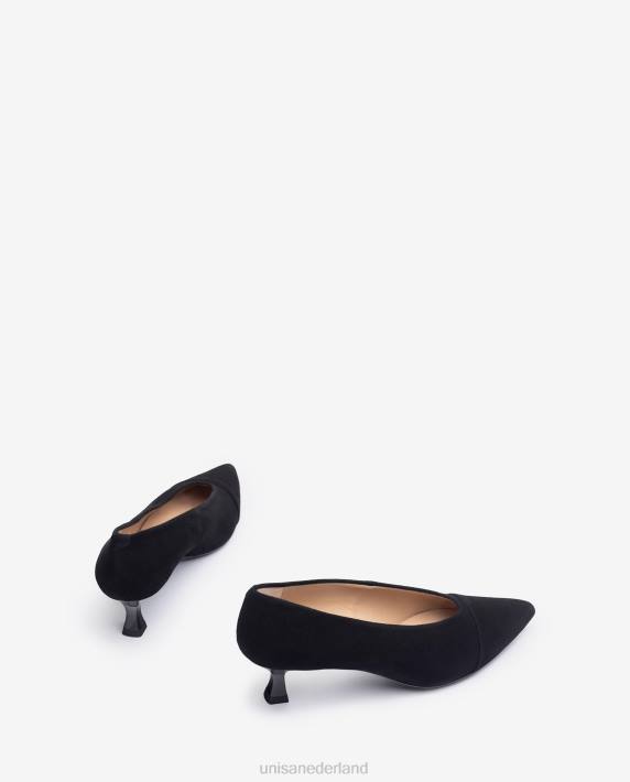 Unisa 02B01298 Pump met spitse neus en bies op de teen vrouwen mode