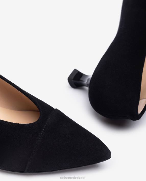 Unisa 02B01298 Pump met spitse neus en bies op de teen vrouwen mode