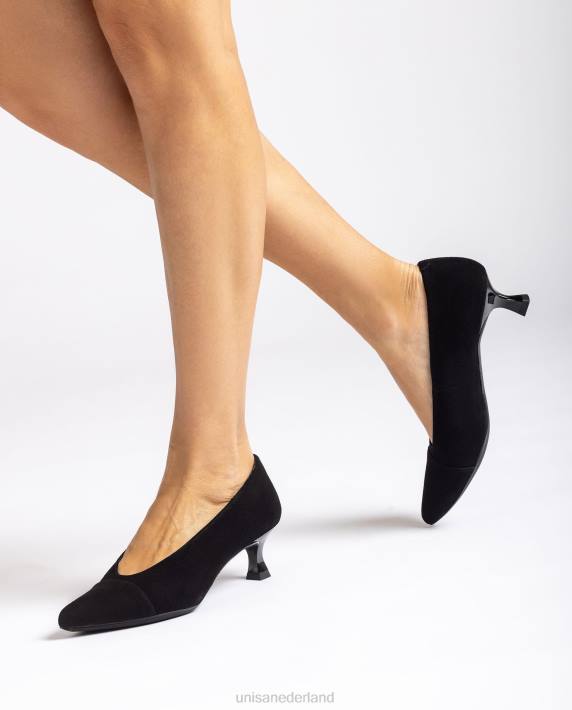Unisa 02B01298 Pump met spitse neus en bies op de teen vrouwen mode