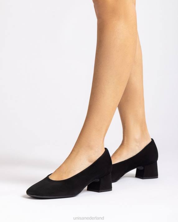 Unisa 02B01300 suède pumps met ronde bovenlijn kinderen mode