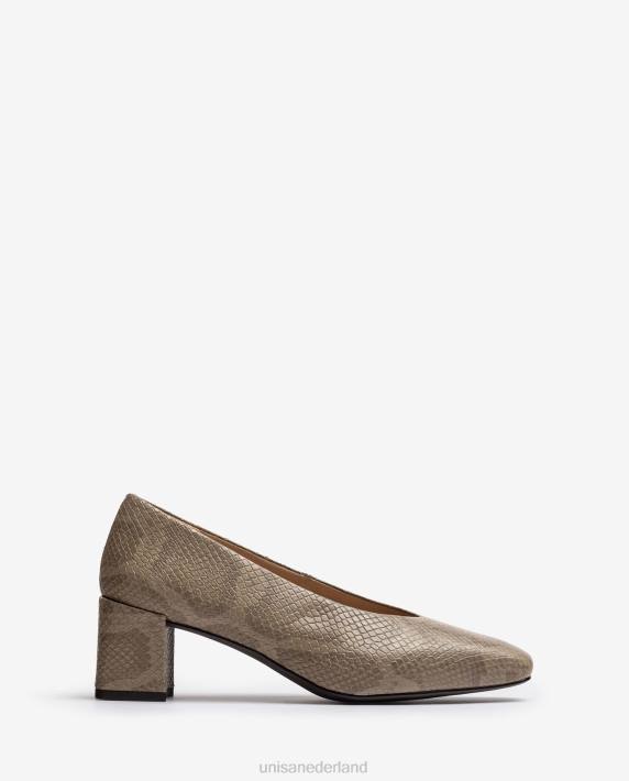 Unisa 02B01301 brede hielpomp vrouwen bevallig