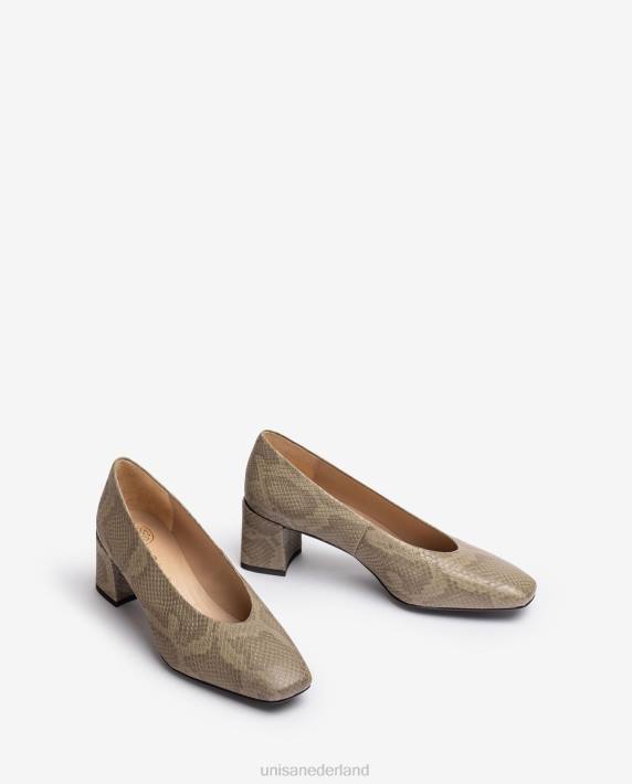 Unisa 02B01301 brede hielpomp vrouwen bevallig