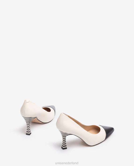 Unisa 02B01322 pump met geverfde hak vrouwen mode