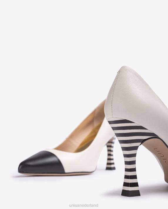 Unisa 02B01322 pump met geverfde hak vrouwen mode