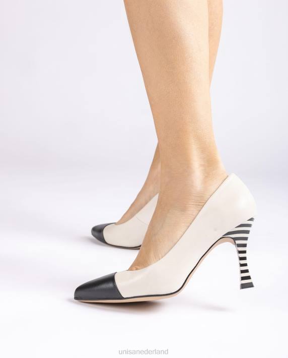 Unisa 02B01322 pump met geverfde hak vrouwen mode