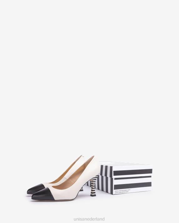 Unisa 02B01322 pump met geverfde hak vrouwen mode