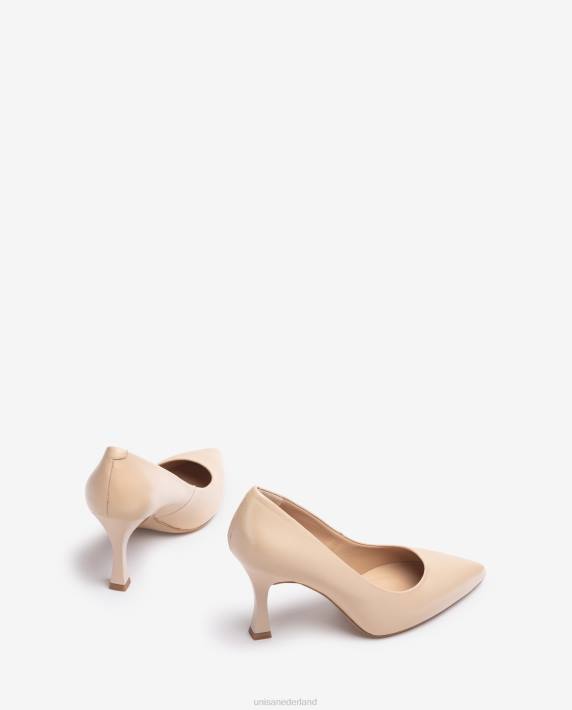 Unisa 02B0551 pomp met spitse neus vrouwen beige