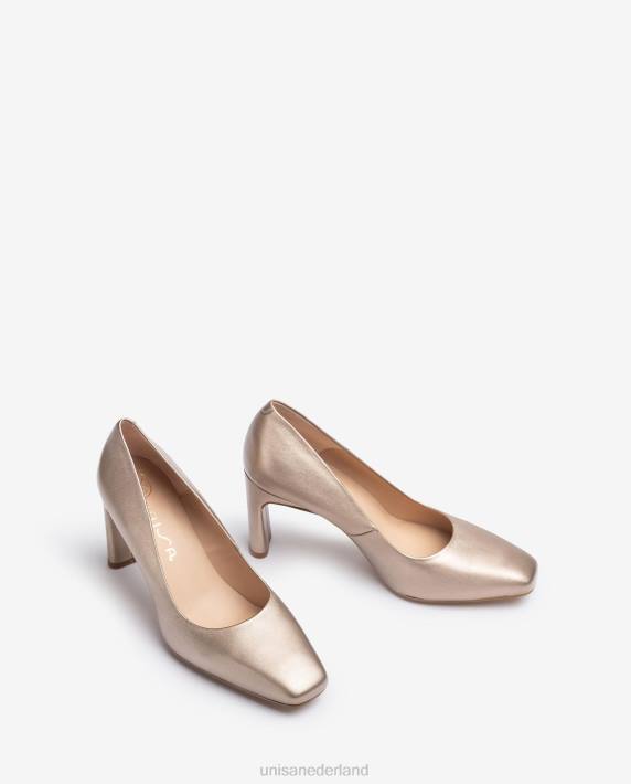 Unisa 02B0558 pomp met vierkante neus vrouwen bevallig