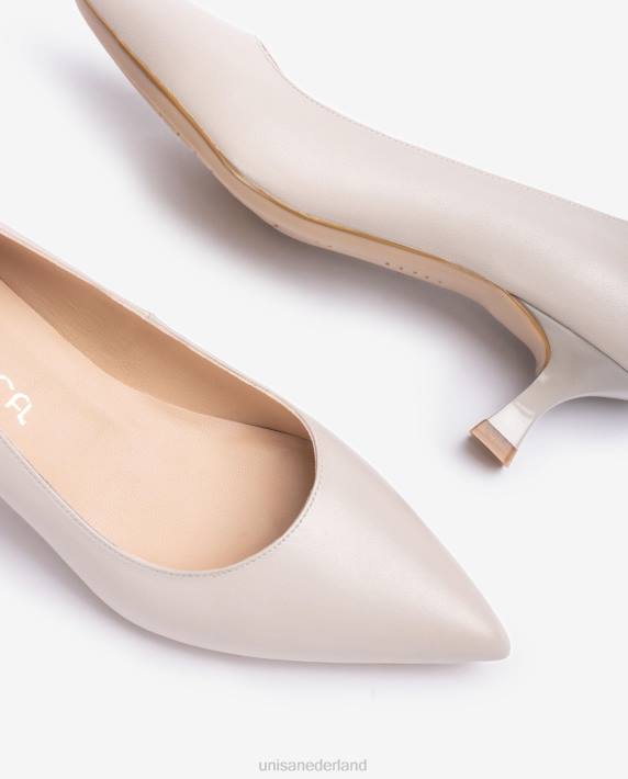 Unisa 02B0560 leren pumps met spitse neus vrouwen bevallig