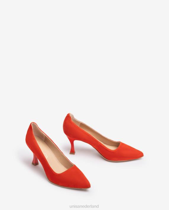 Unisa 02B0570 pump met een geverfde hak vrouwen mode