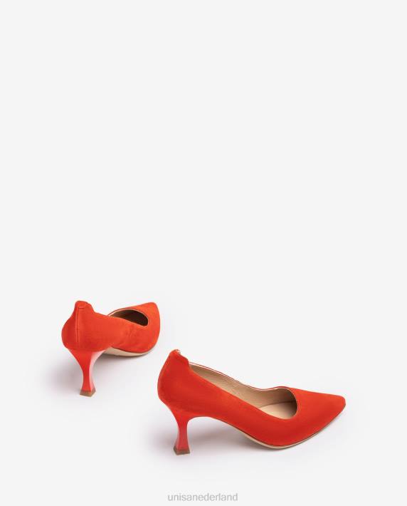 Unisa 02B0570 pump met een geverfde hak vrouwen mode