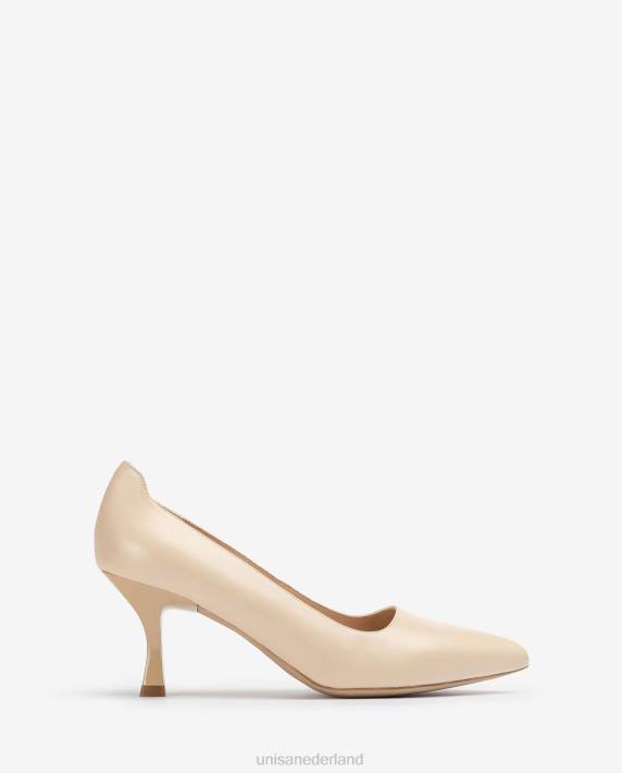 Unisa 02B0582 klassieke leren pump vrouwen bevallig