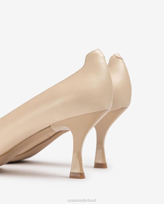 Unisa 02B0582 klassieke leren pump vrouwen bevallig